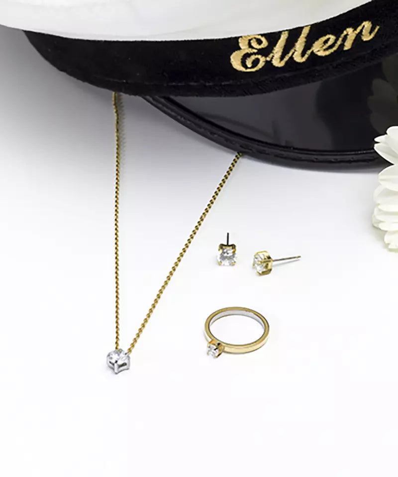 High Quality Stainless (316L) Tiffany Gold Necklace 40-45cm