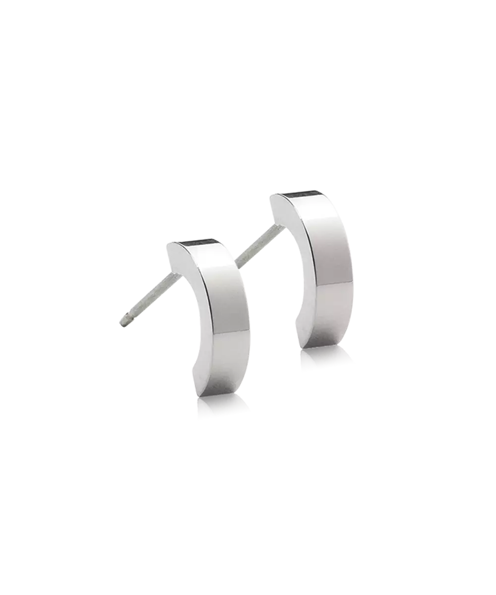 Natural Titanium Curved Plain 10mm (New)