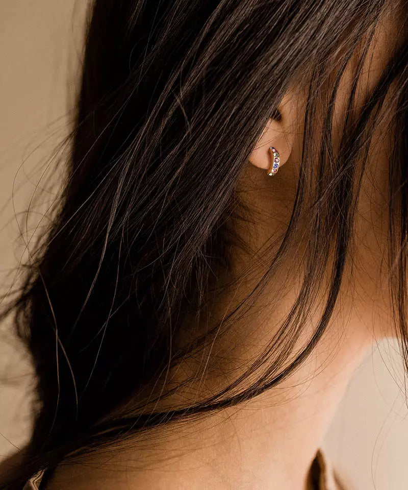 Gold Titanium Brilliance Curved Fantasy 10mm