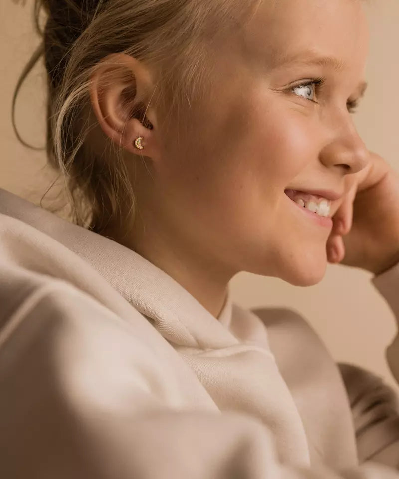 Natural Titanium Brilliance Gold Moon Light Fantasy 6mm