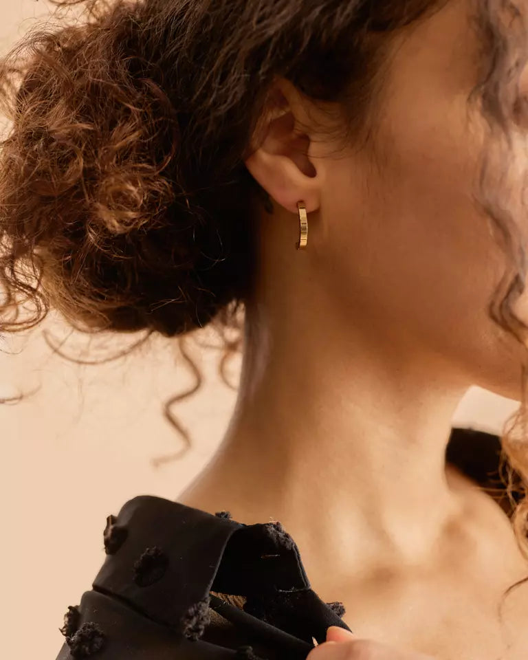 Golden Titanium Curved Plain 20mm (New)