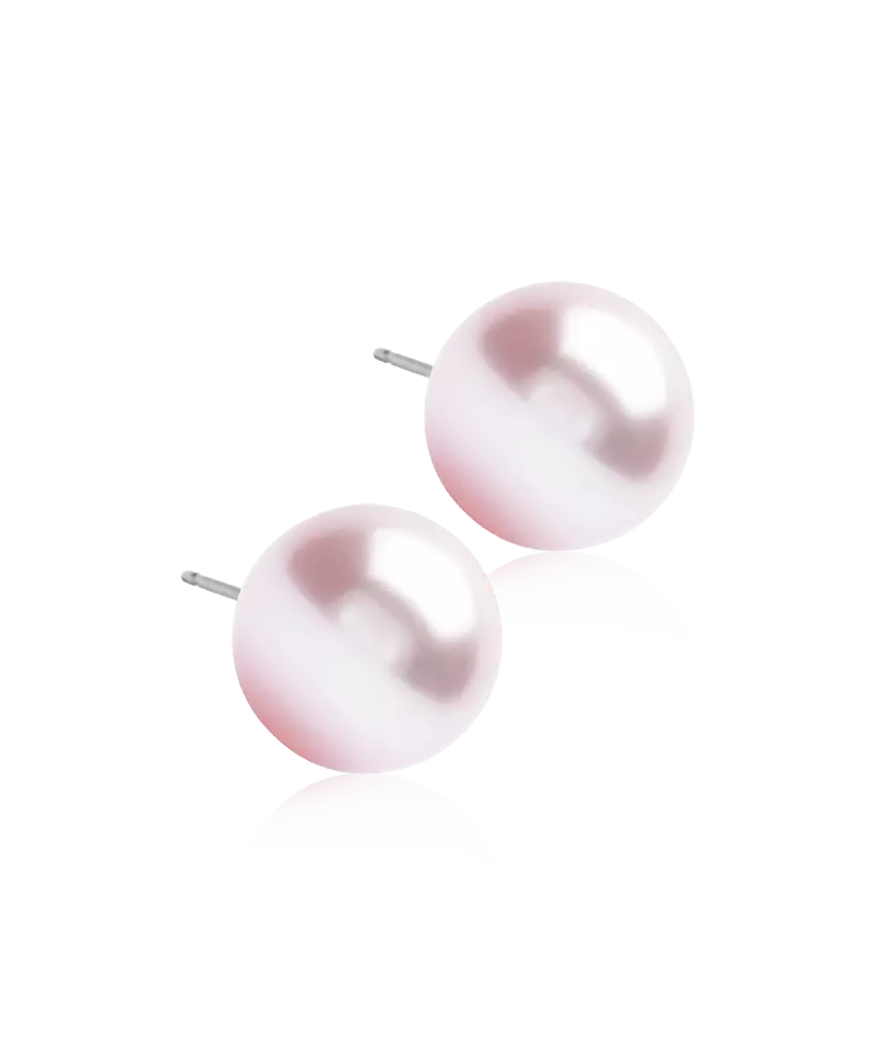 Natural Titanium Rose Pink Pearl