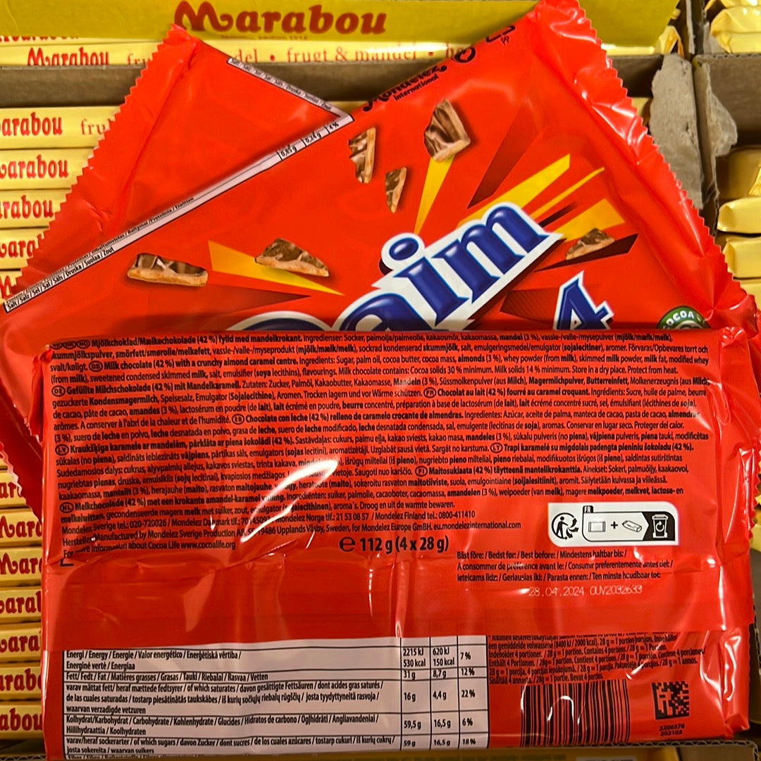 Daim Original Chocolate (4x28g) x 3