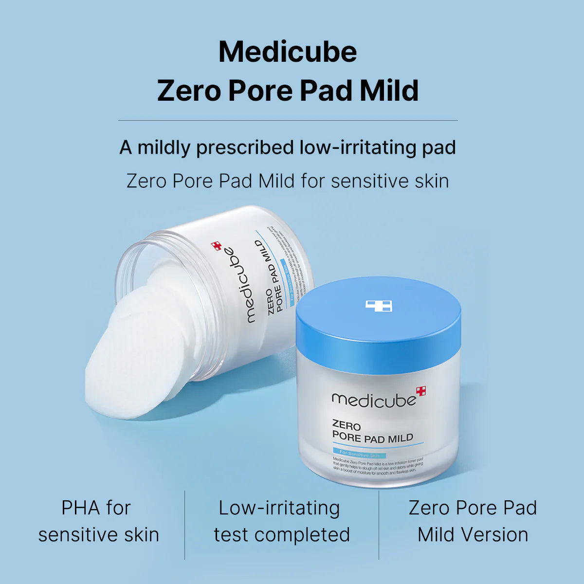 MEDICUBE ZERO Zero Pore Mild Pad 70pcs 155g