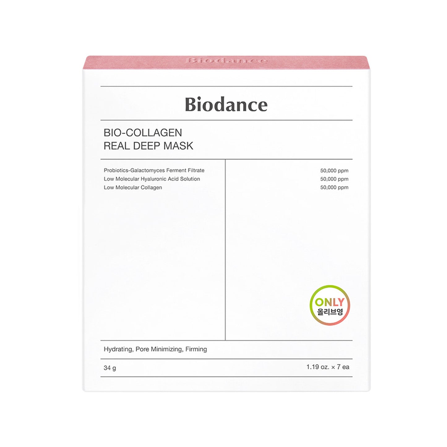 Biodance Bio-Collagen Real Deep Mask 7's