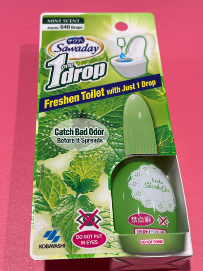 SAWADAY 1Drop Toilet Bowl Mint Scent Freshener (See Video)