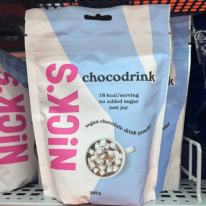 N!CK’S Chocodrink (Low Calories/No added sugar) 250g