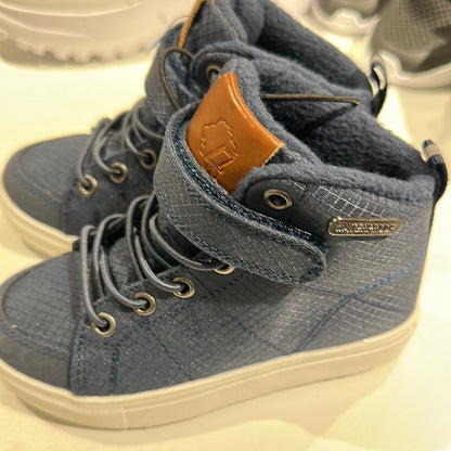 Kid’s Sneakers High-Cut Winter Boot Navy Blue (WaterProof)