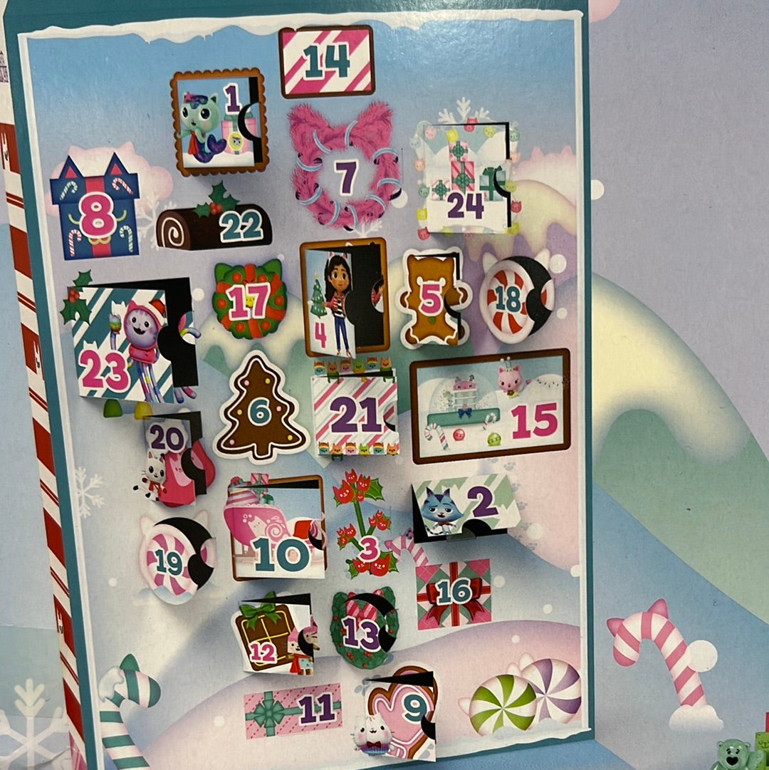 Advent Calendar Gabby’s Dollhouse 24 Surprises