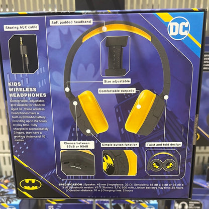 QTL Batman Kids Headphones (WIRELESS)