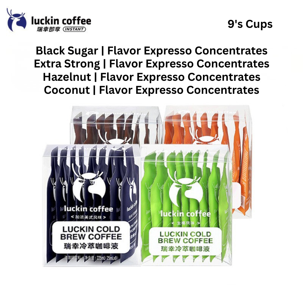 Luckin Coffee Express Cold Brew Concentrates 25ml x 9's
