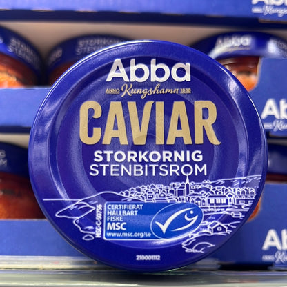 ABBA Caviar Stenbitsrom Black (Large grain) 80g