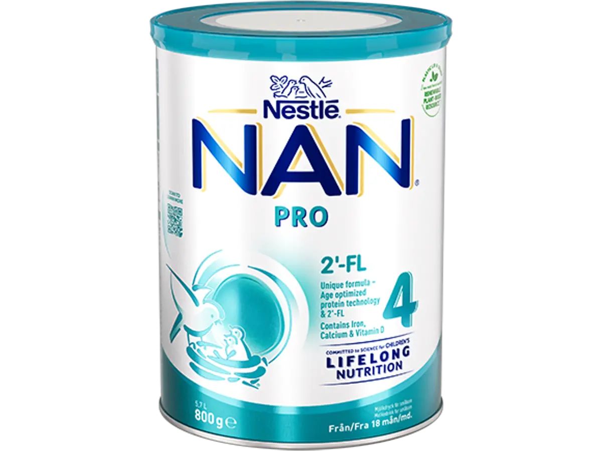 Nestlé NAN PRO 4 (800g x 6) SWEDEN +18 Months