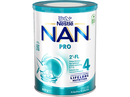 Nestlé NAN PRO 4 (800g x 6) SWEDEN +18 Months