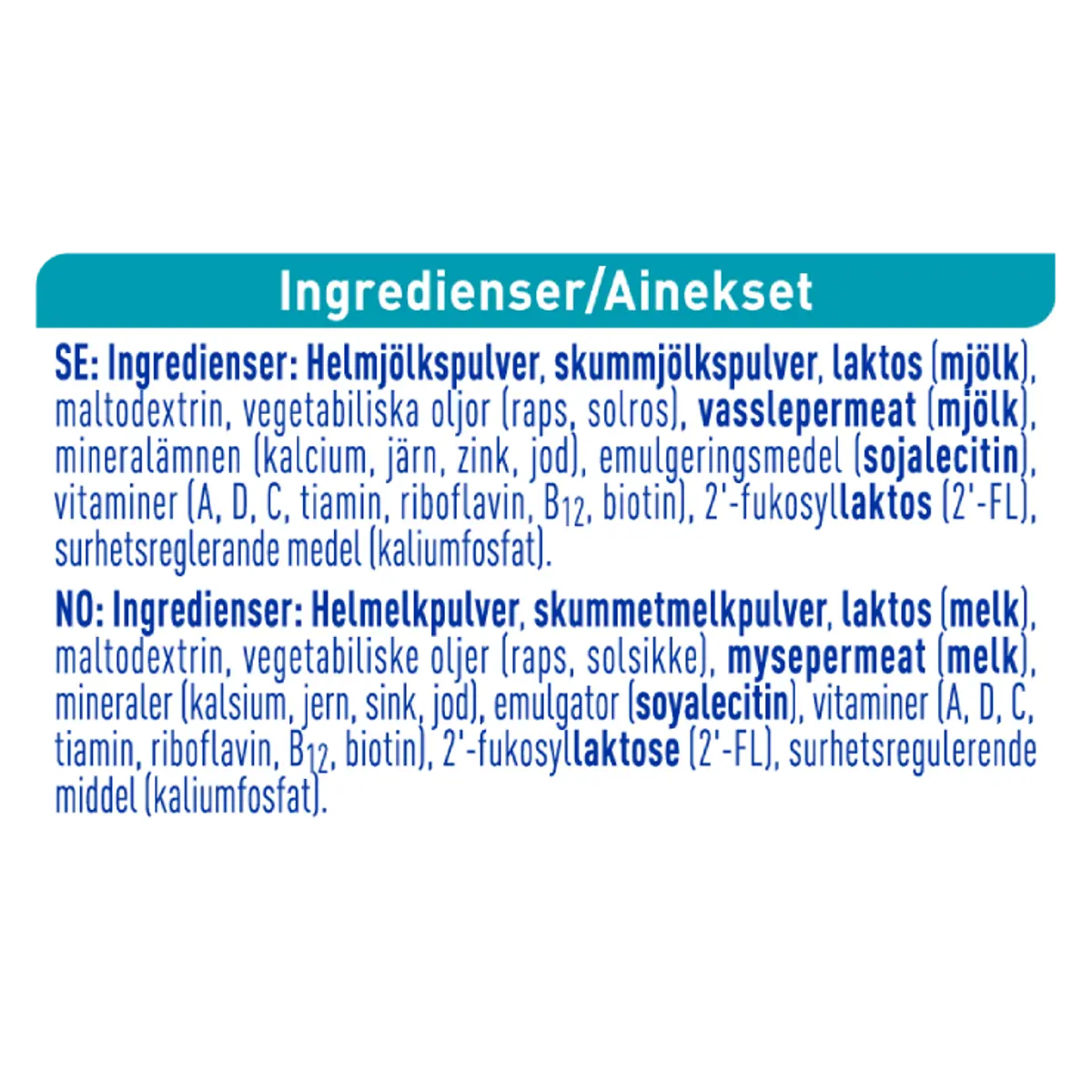 Nestlé NAN PRO 4 (800g x 6) SWEDEN +18 Months