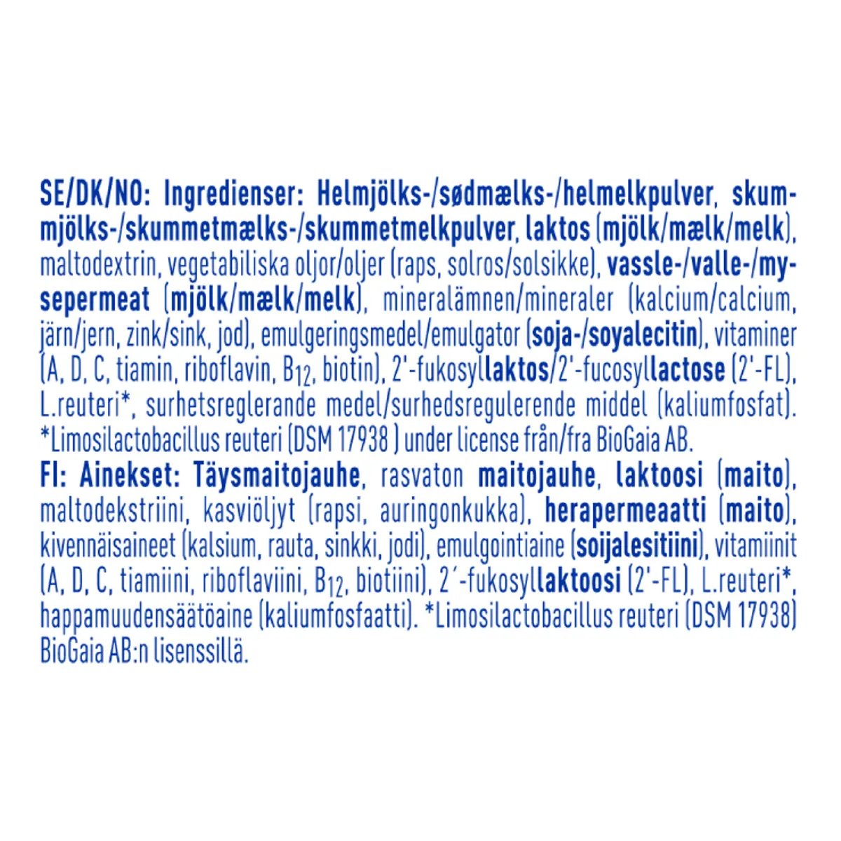 Nestlé NAN PRO 3 (800g x 6) SWEDEN +12 Months