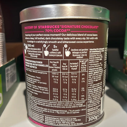 Starbucks Signature Chocolate 70% 300g