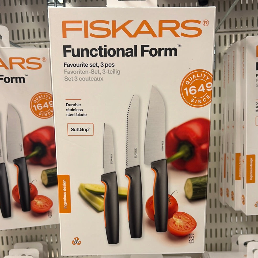 Fiskars Favourite set, 3 pcs