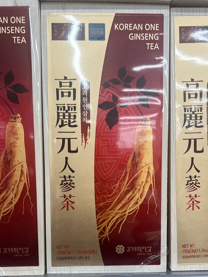 Korean ONE Ginseng Tea (50x3g) Sachets