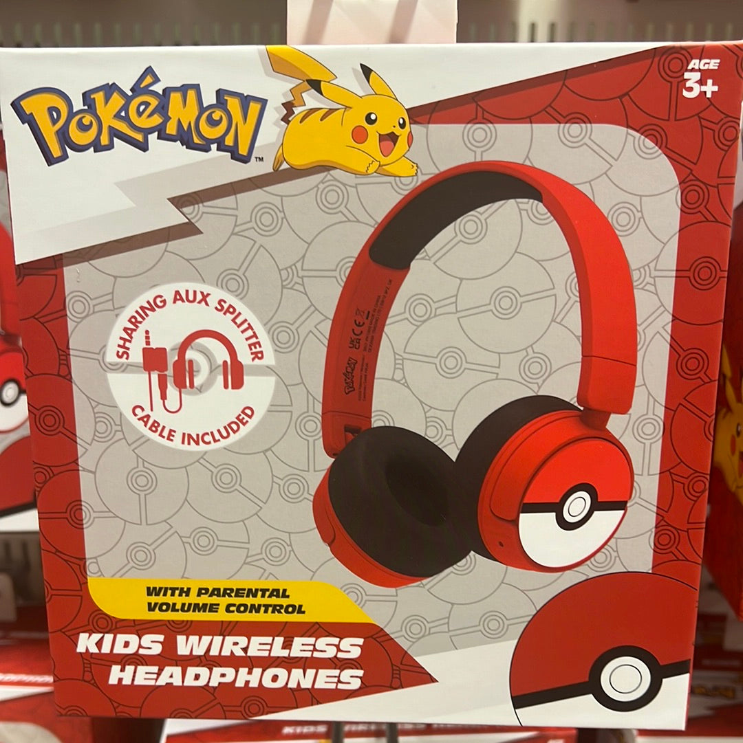 QTL Pokemon Kids Headphones (WIRELESS)