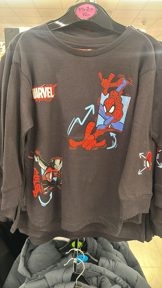Spider-Man Black Sweater Kids