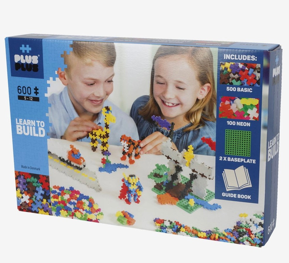 Plus Plus™️ Learn to Build Super Set Classic 600pcs