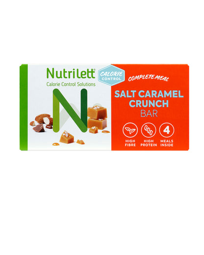 NUTRILETT Meal Replacement Bar Salt Caramel Crunch 4x59g