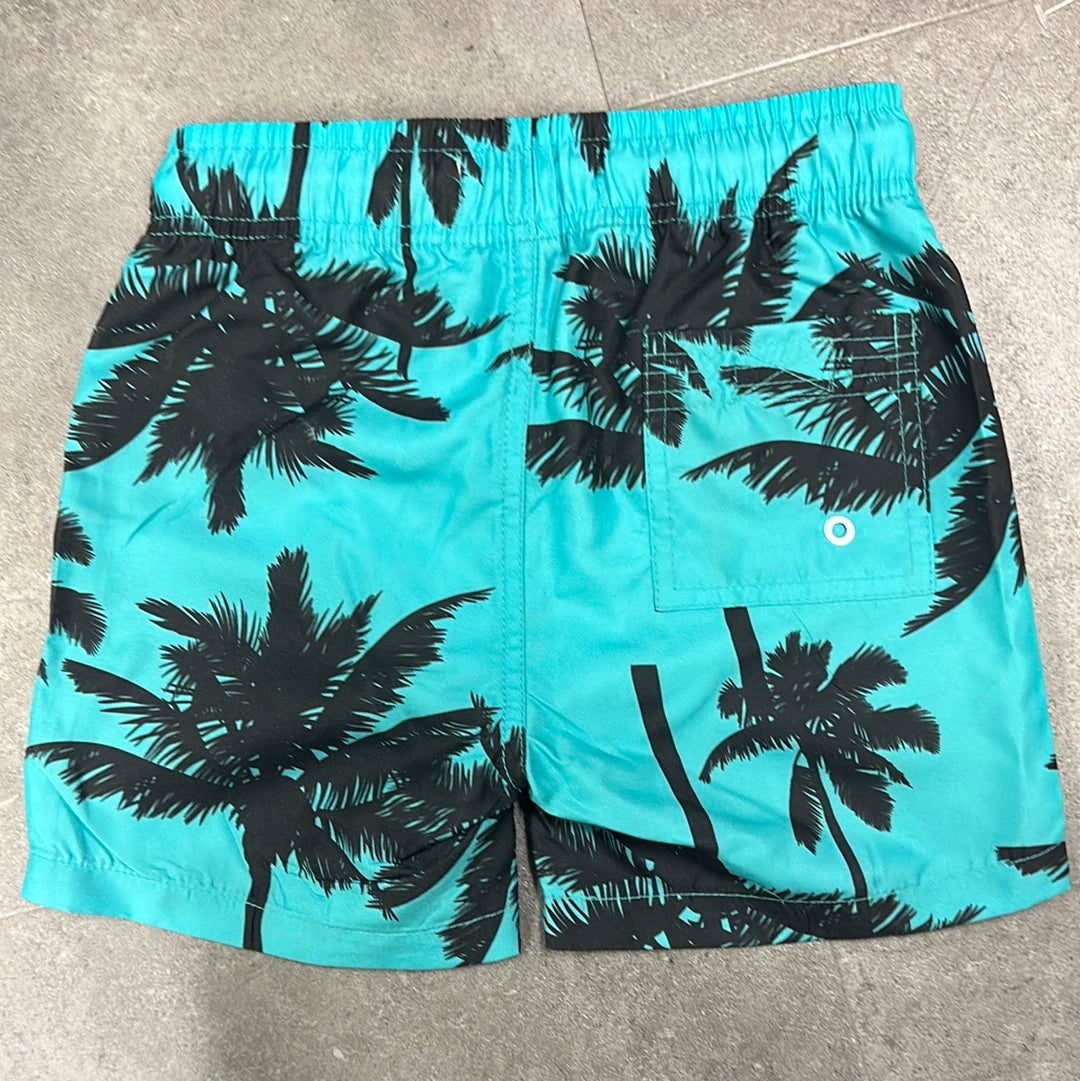 SwimWear Tropical Green 100% Polyester w/ Pocket