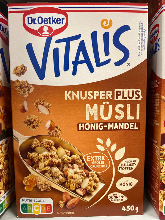 Dr Oetker Musli Crisp (Honey & Almond) 450g