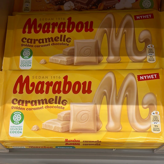 Marabou Golden Caramel Chocolate 160g