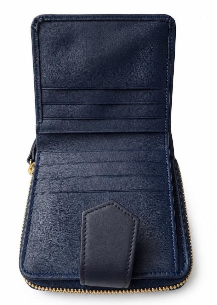 Longchamp Le Foulonné Compact Zip Wallet
