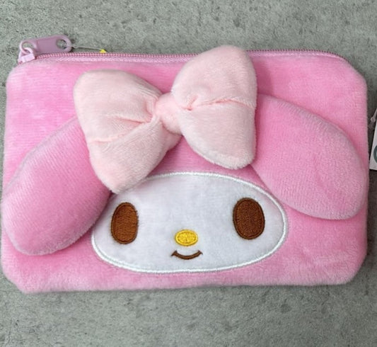 MyMelody Pink Ribbon Mini Rectangle Pouch (Licensed)