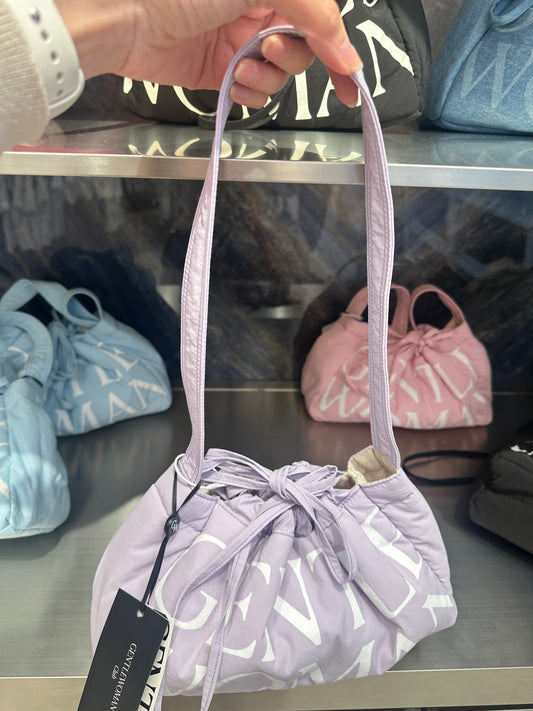 Gentle Woman Dumpling Tote Purple