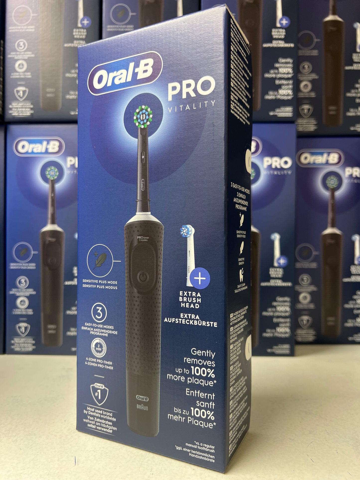 Oral-B Pro Vitality (Black + Extra Refill)