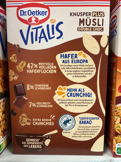 Dr Oetker Double Chocolate Musli (Classic) 450g