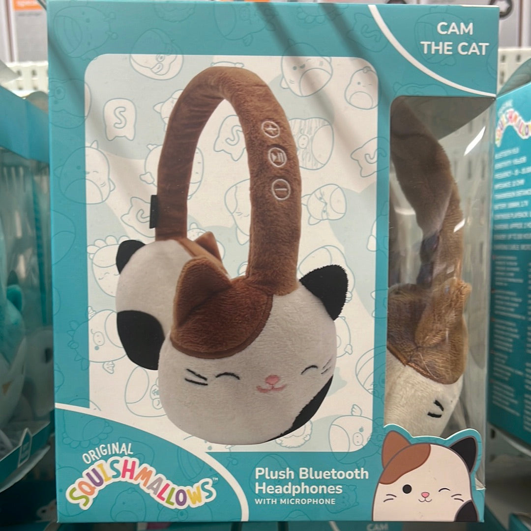 Squishmallows Plush Cam the Cat Headphones (WIRELESS)