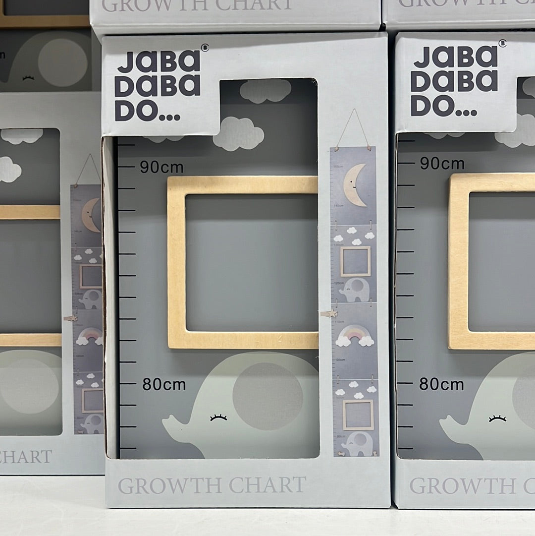 JABA DABA DO Growth Chart Cloud & Moon