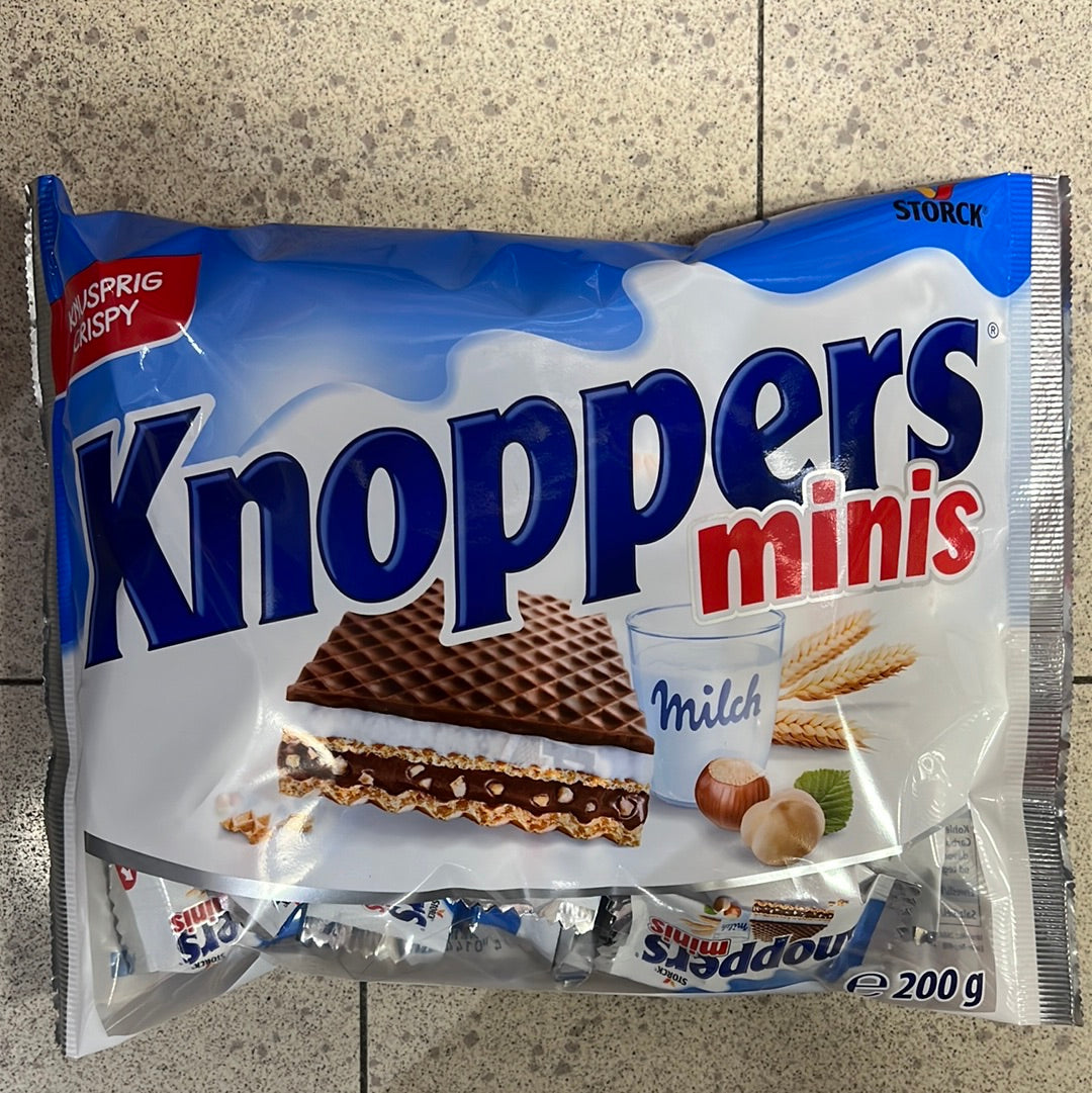 Knoppers Mini 18’s 200g