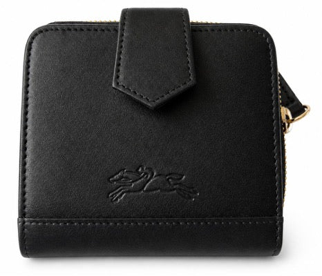 Longchamp Le Foulonné Compact Zip Wallet