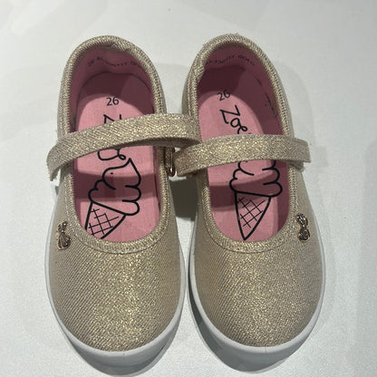 Kid’s Shoes Gold Glitters