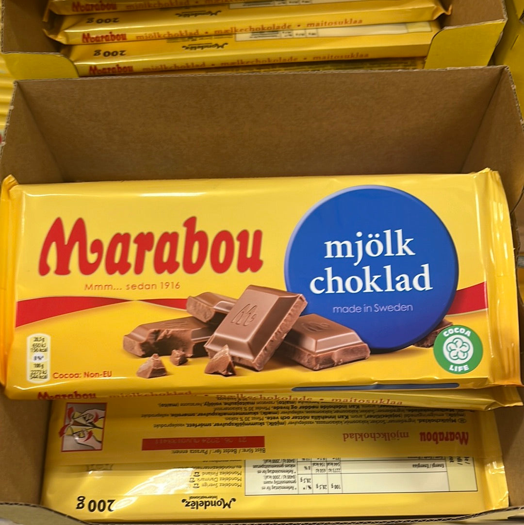 Marabou Mjölk Chocolate 200g (Award Winning)