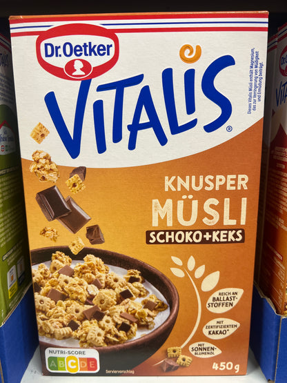 Dr Oetker Chocolate Musli (Choco + Keks) 450g