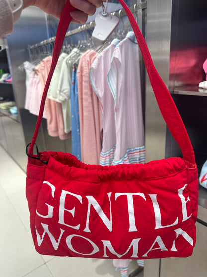 Gentle Woman Dumpling Tote Red