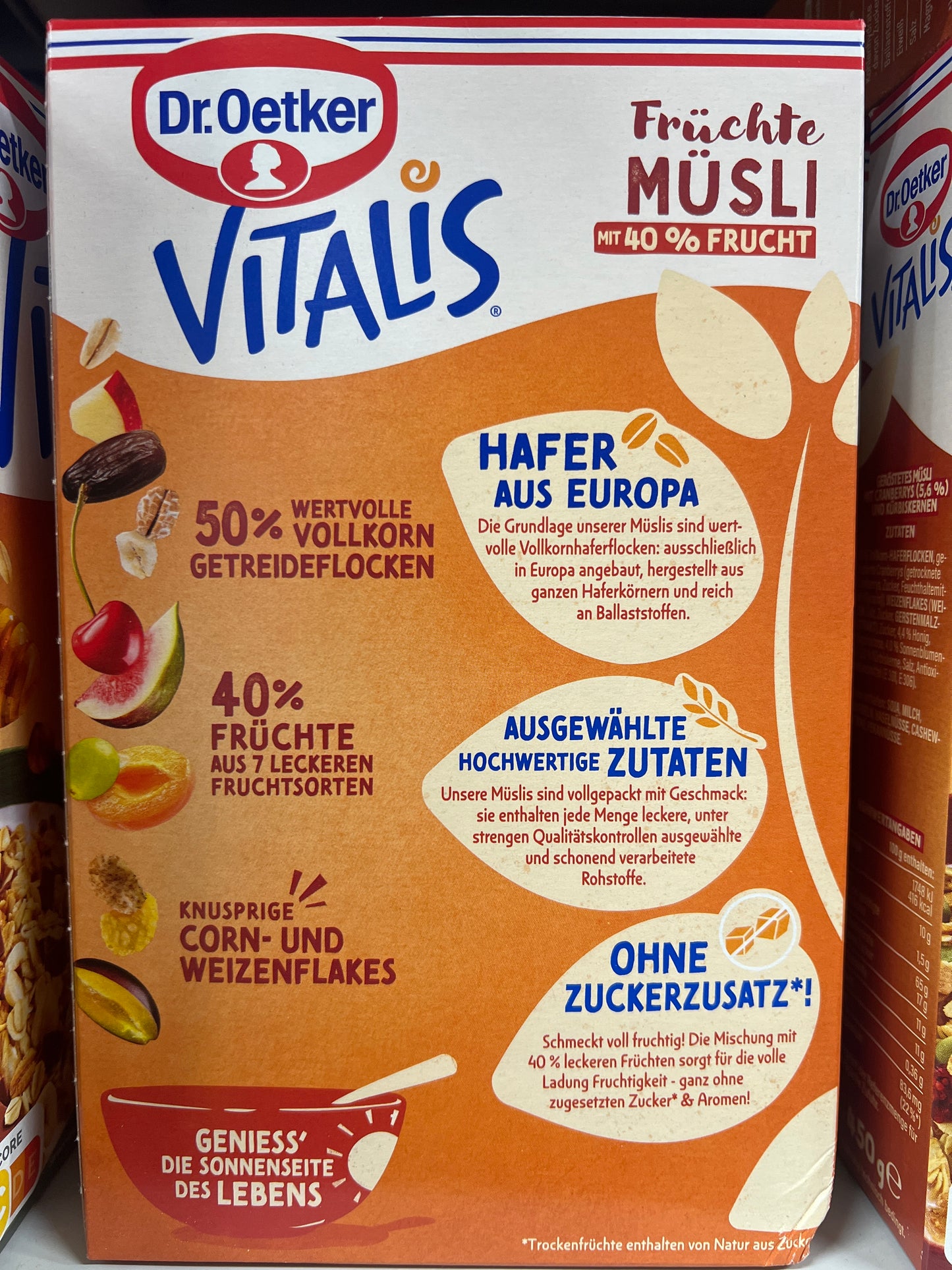 Dr Oetker Fruits Musli (40% Fruits) 500g