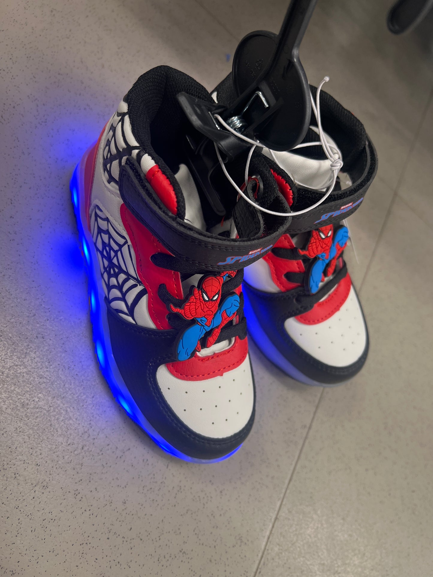 Spider-Man High Cut Sneakers (LED)