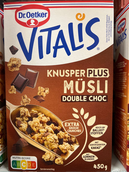 Dr Oetker Double Chocolate Musli (Classic) 450g
