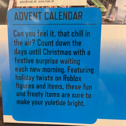 Advent Calendar Roblox 24 Surprises