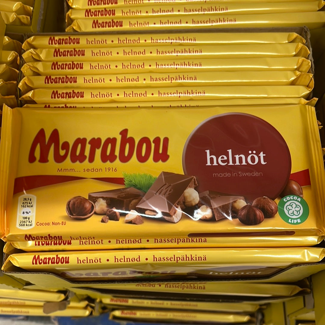 Marabou Milk Chocolate Hazelnut 200g