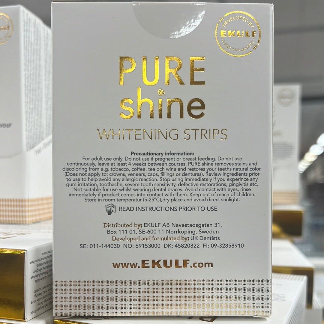 PURE SHINE Whitening Strips (14 Pairs)