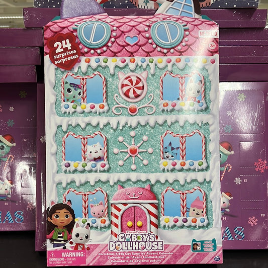 Advent Calendar Gabby’s Dollhouse 24 Surprises